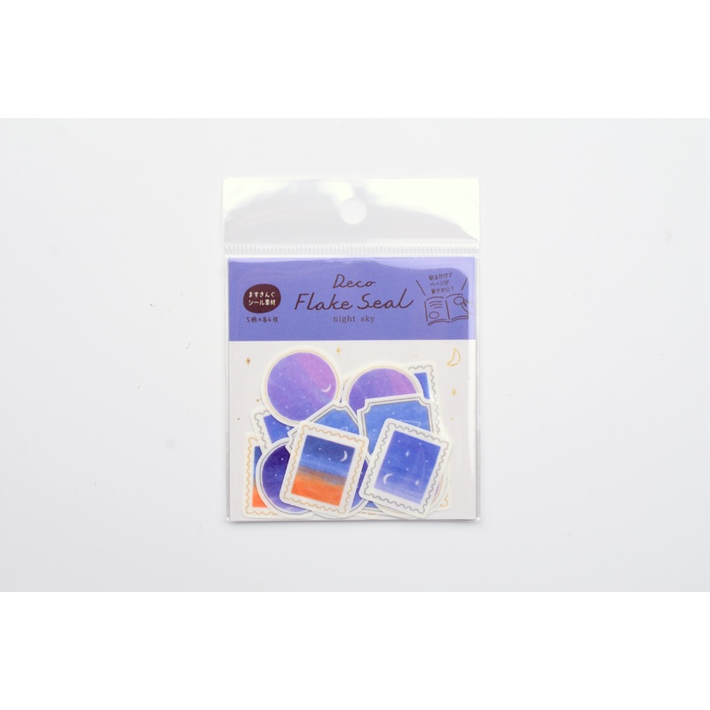 Furukawa Paper Deco Flake Sticker – Night Sky