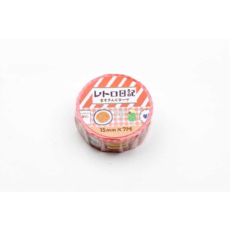 Furukawa Paper Retro Diary Washi Tape – Cafe Cat