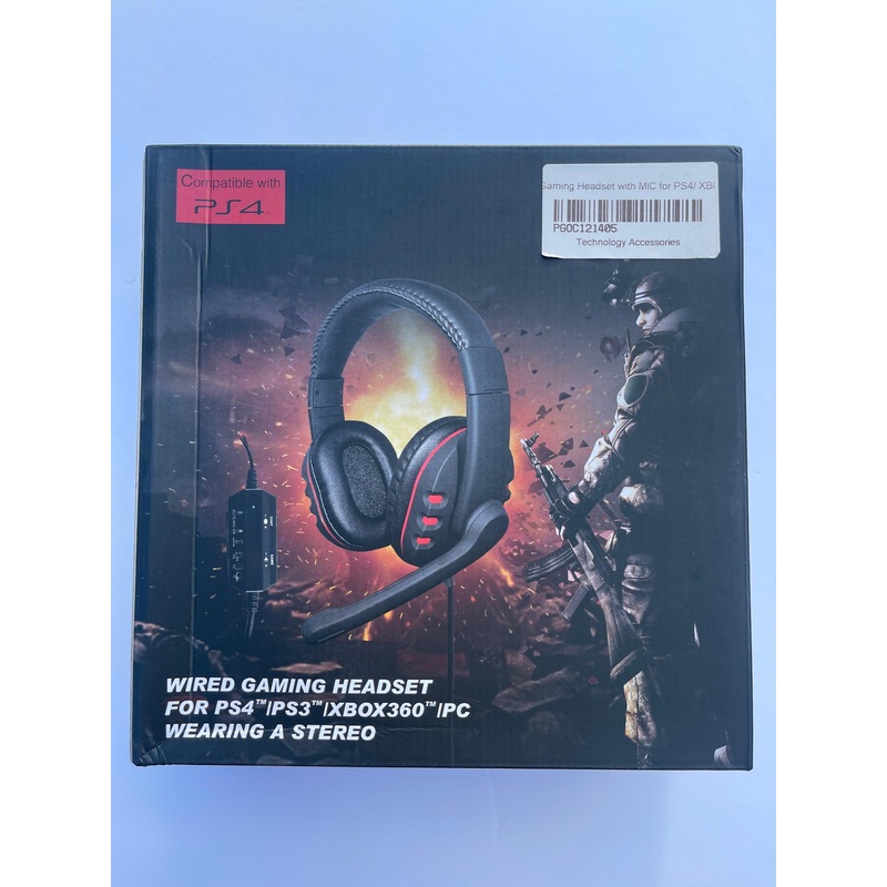 Gaming Headset with MIC for PS4/ XBOX360