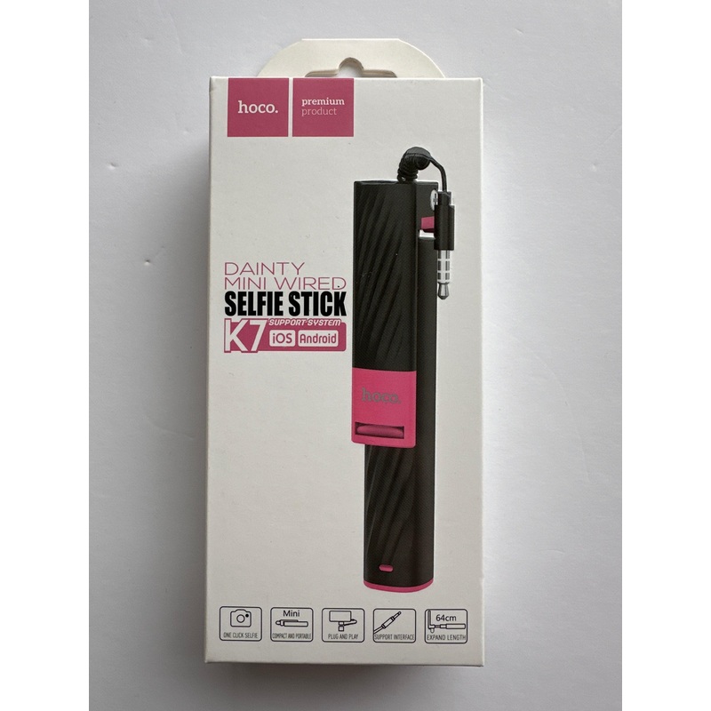 Hoco Dainty Mini Wired Selfie Stick K7