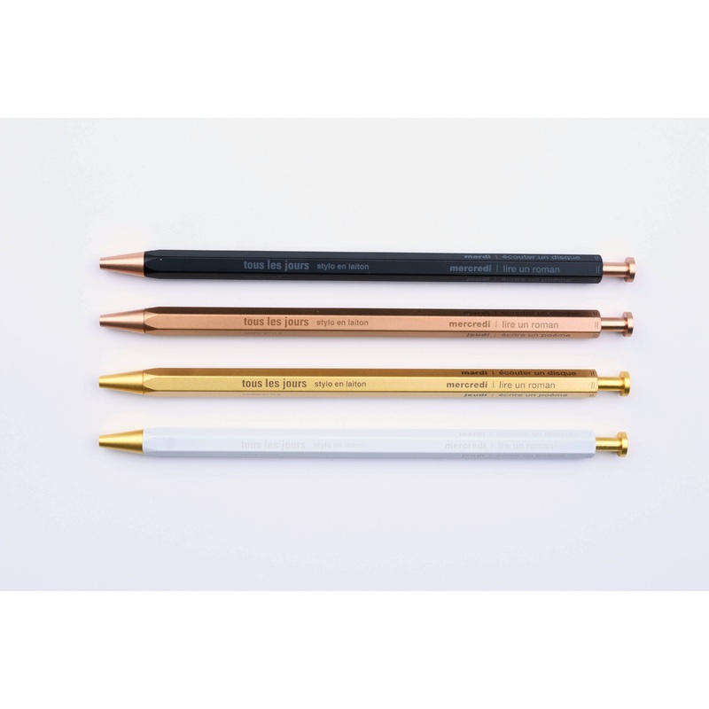 Mark’s Inc. Tous Les Jours Brass Ballpoint Pen