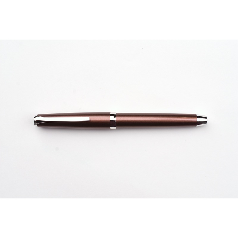 Pilot Metal Falcon Fountain Pen – Brown