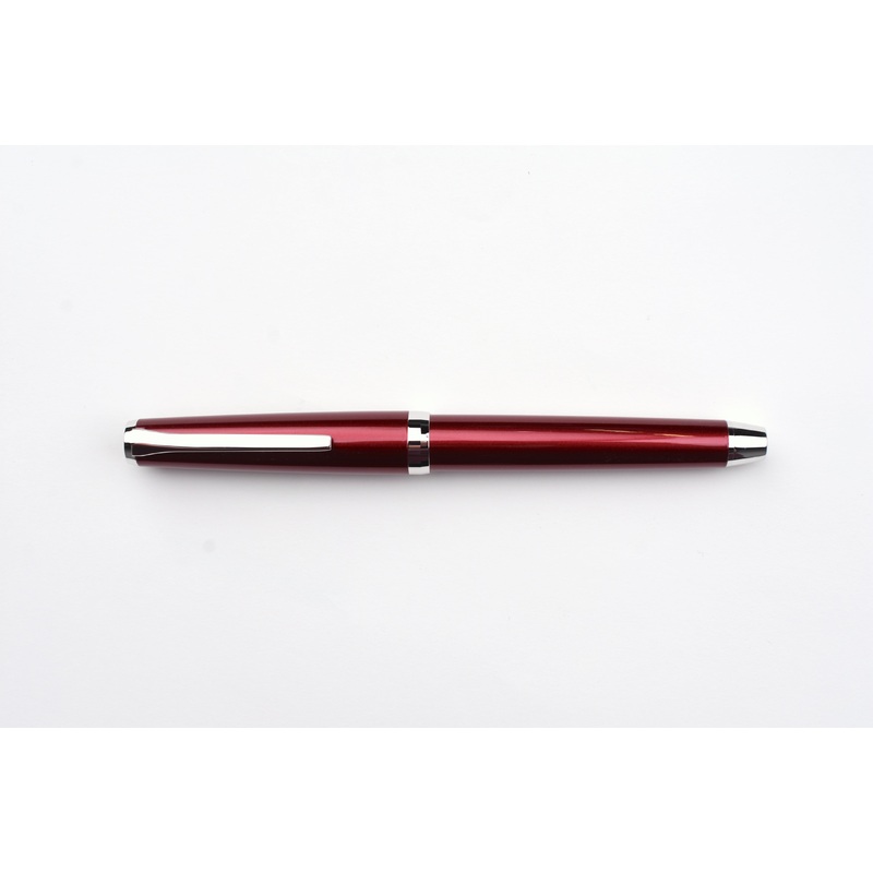 Pilot Metal Falcon Fountain Pen – Burgundy