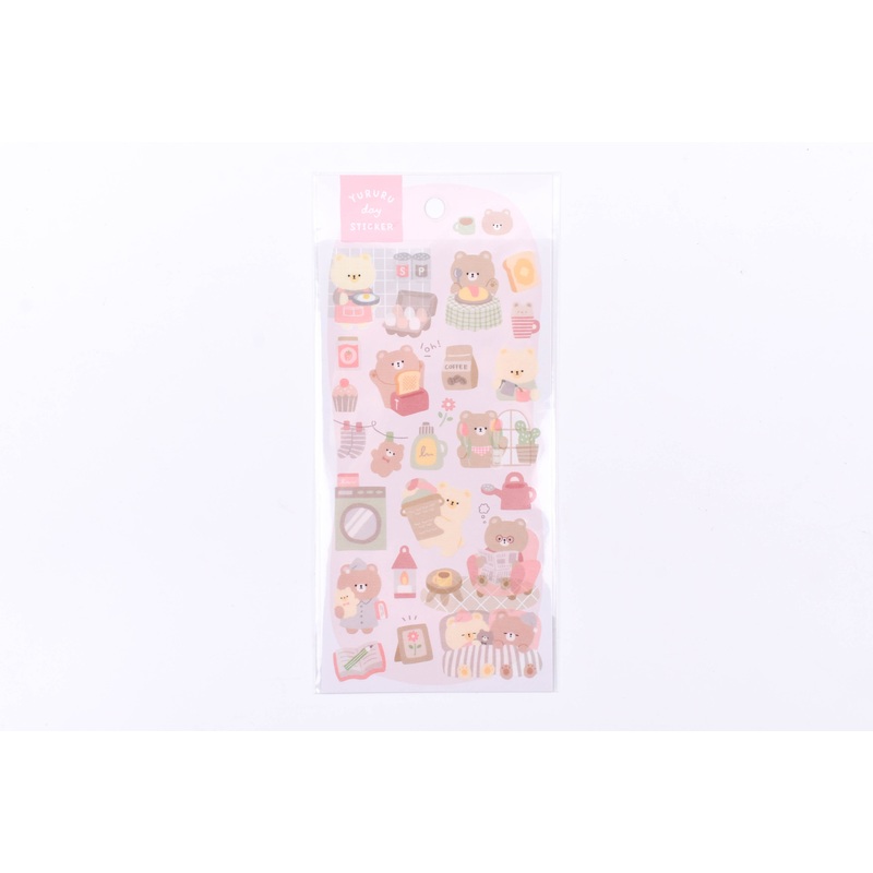 Yururu Day Sticker – Bear