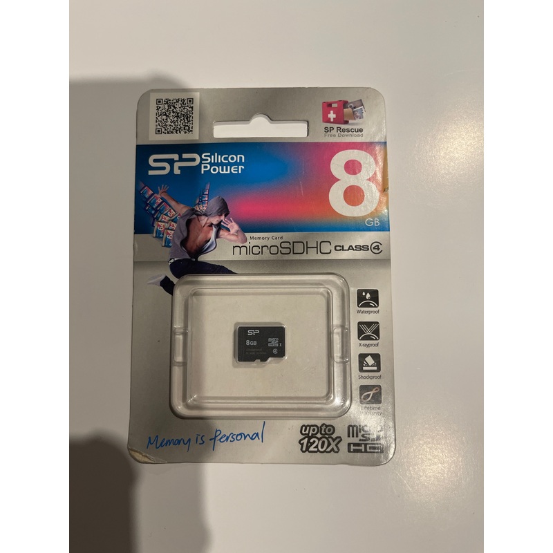 8GB memory card