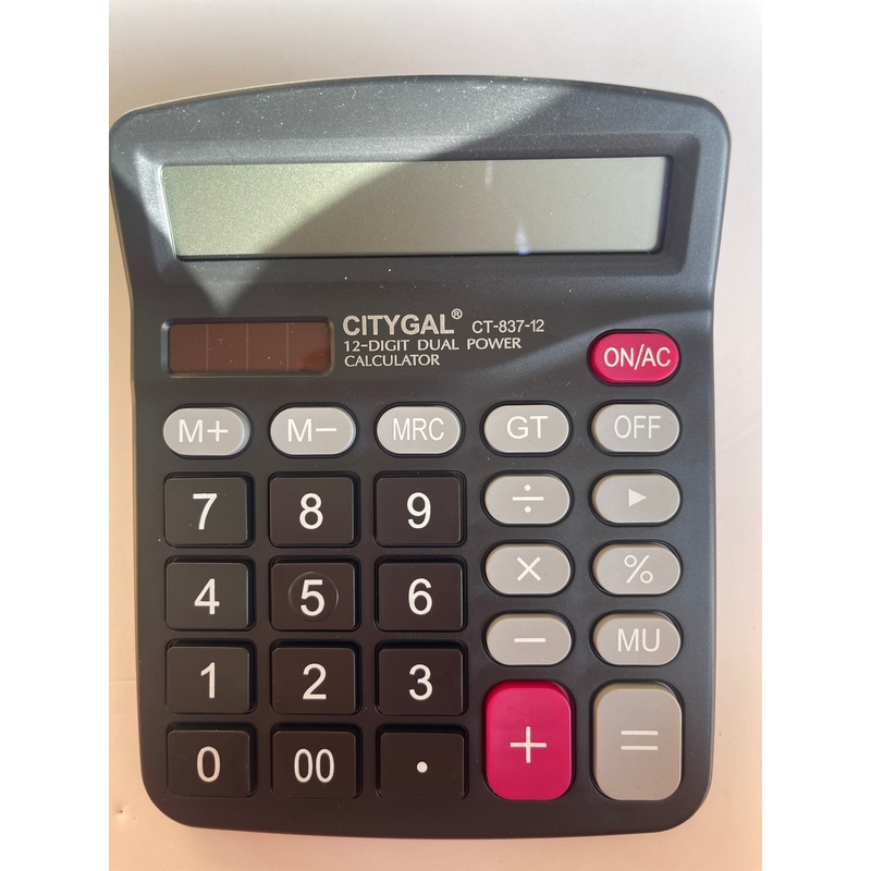 Citygal CT-837-12 calculator