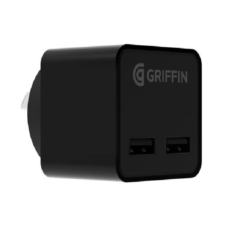 Griffin PowerBlock Dual USB-A 12W and 5W