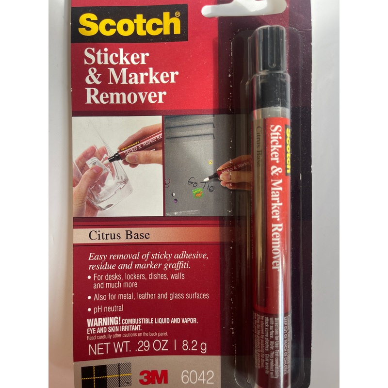 Scotch Sticker & Marker Remover Pen – Citrus Base