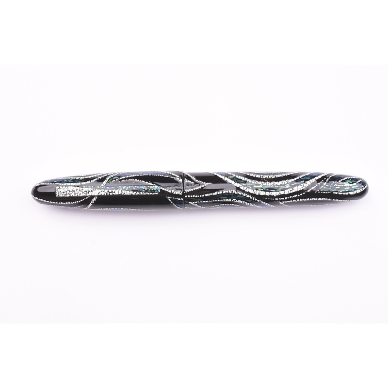 Taccia Miyabi Empress Fountain Pen – Fossils in the Sky – Raden Shadow (Limited Edition)