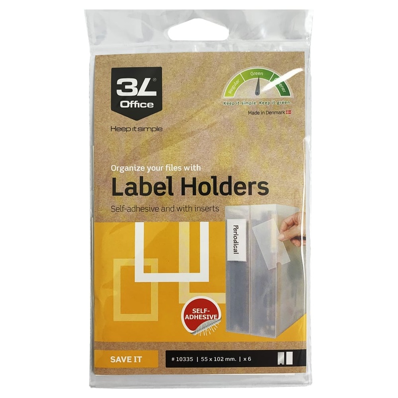 3L Label Holder 55x102mm