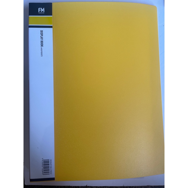 Display Book A4 60 Pockets
