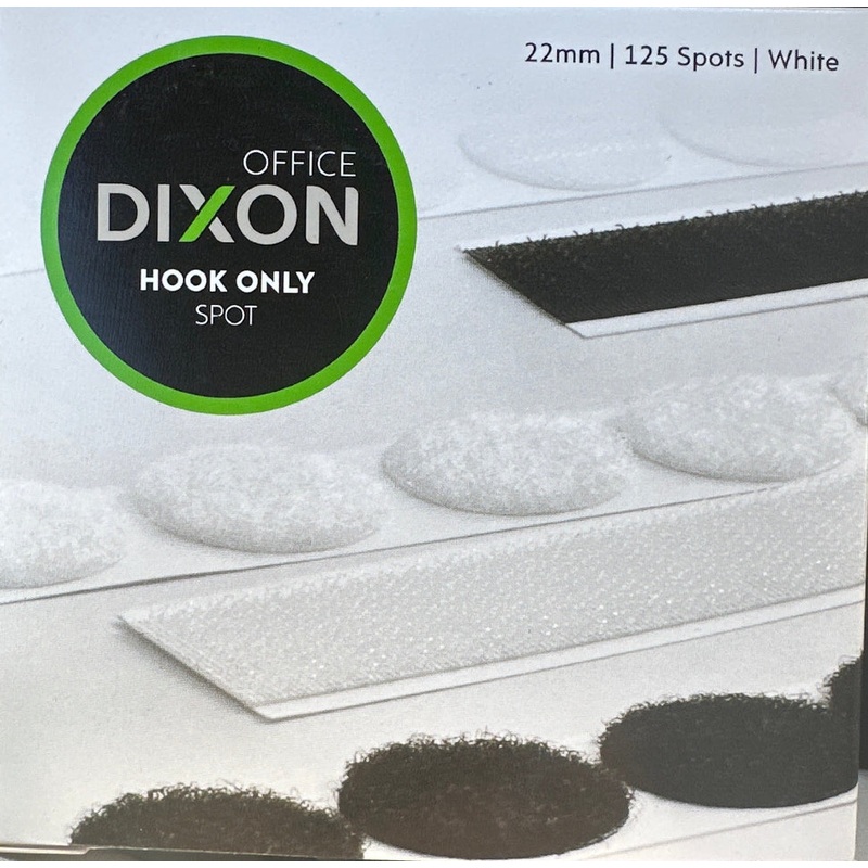 Dixon Hook Only Spot – 22mm, 125 Spots, White