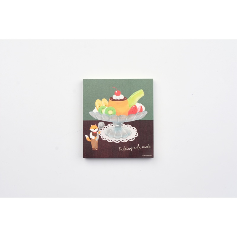 Furukawa Paper Cafe Moon Memo Pad – Pudding a la Mode