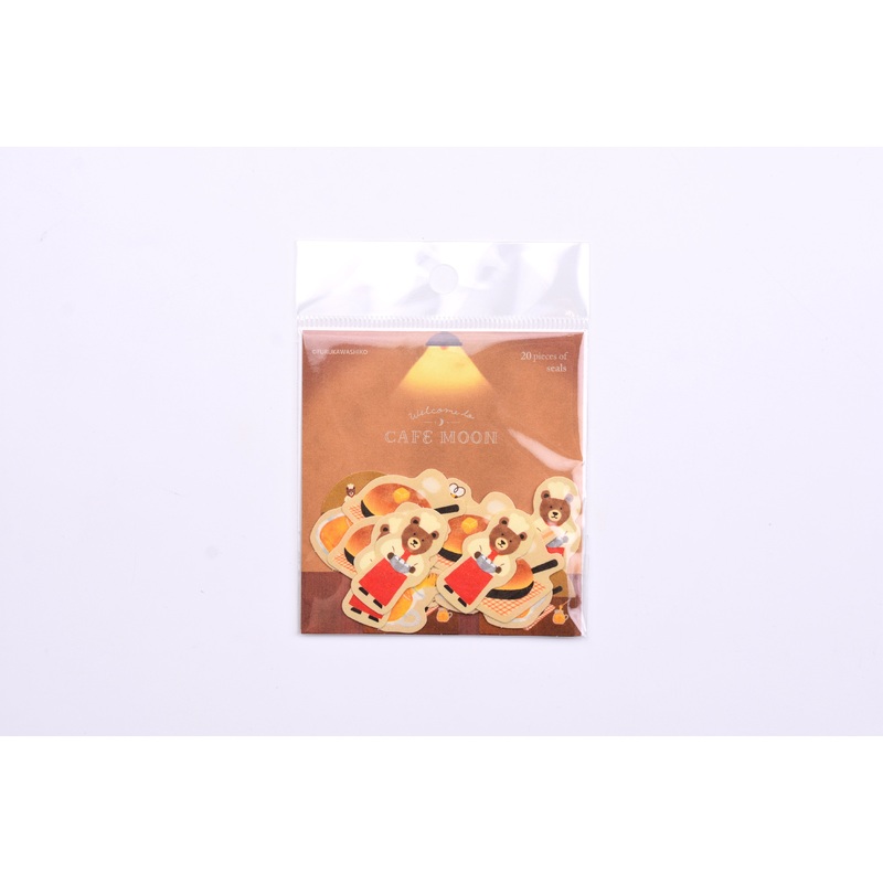 Furukawa Paper Deco Flake Sticker – Cafe Moon – Pancake