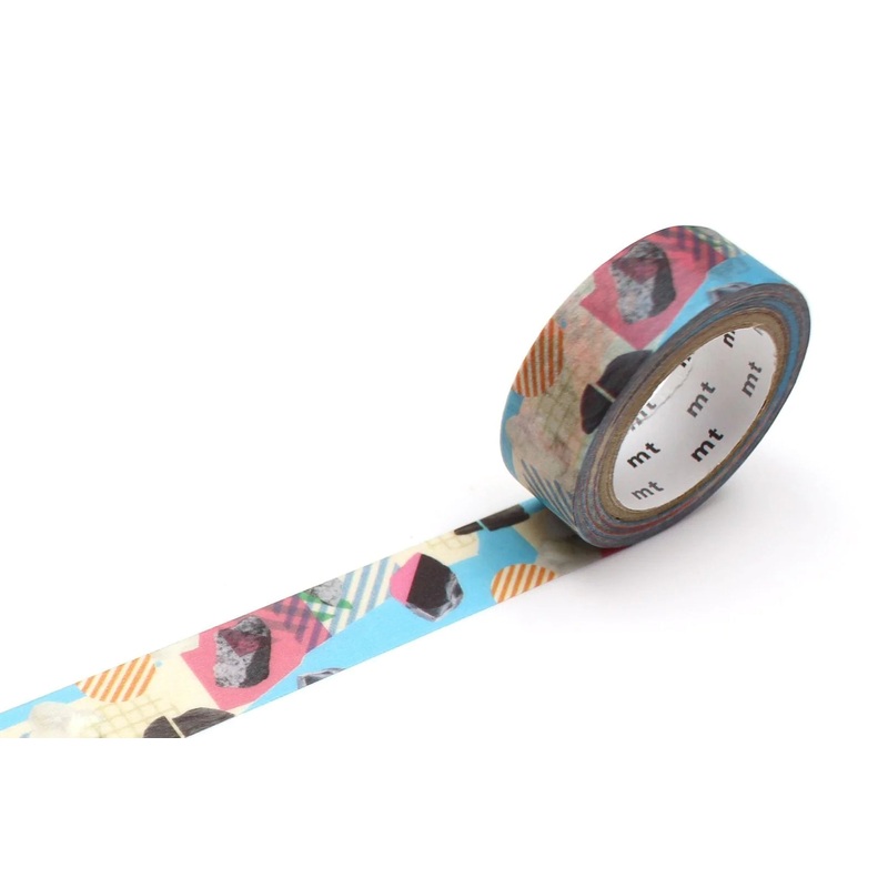 mt ex Washi Tape – Stone Collage