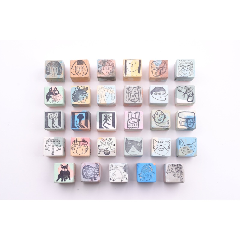 Dan Wei Industry – Cement Rubber Stamp – Characters