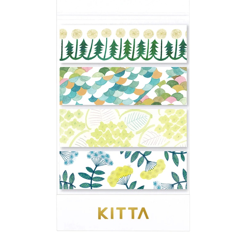 Kitta Portable Washi Tape – Flower 8