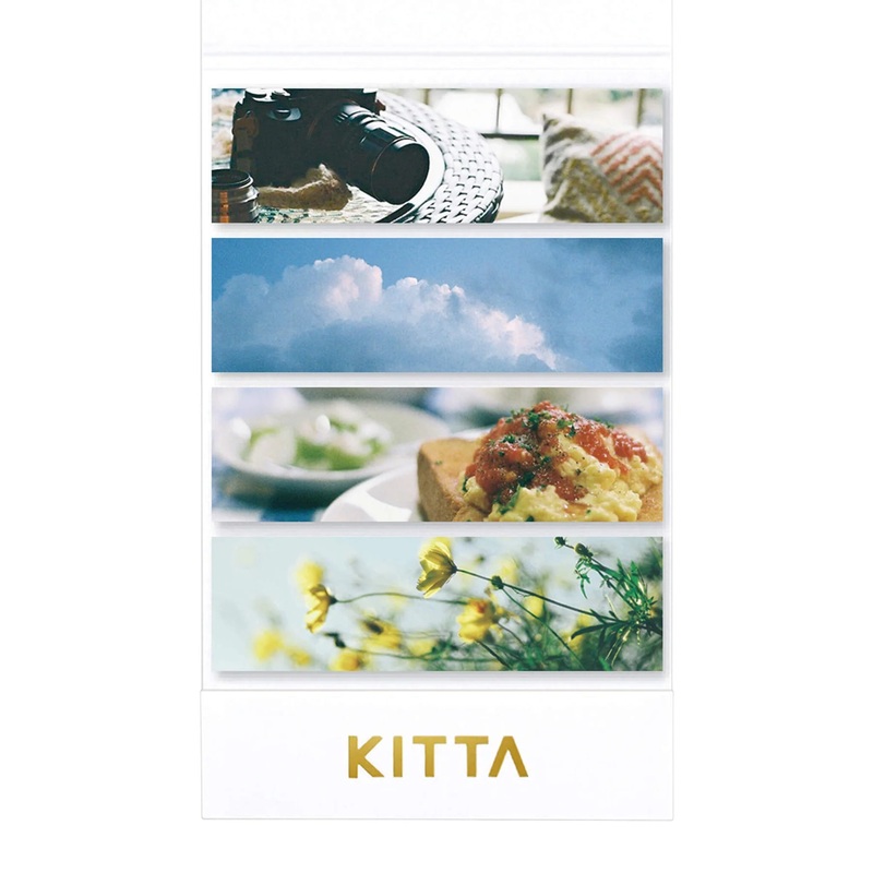 Kitta Portable Washi Tape – Shiny – Photos