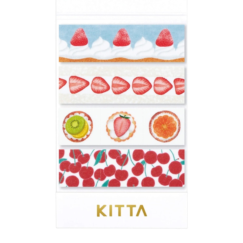 Kitta Portable Washi Tape – Shiny – Sweets