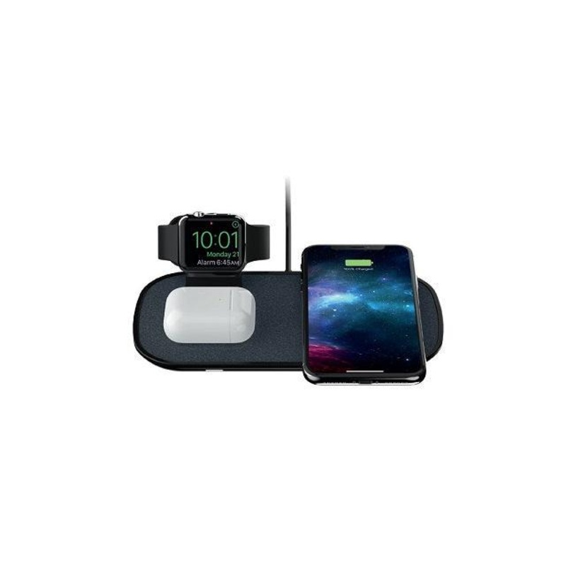 Mophie-3-in-1Wireless Charging pad-Black-AU