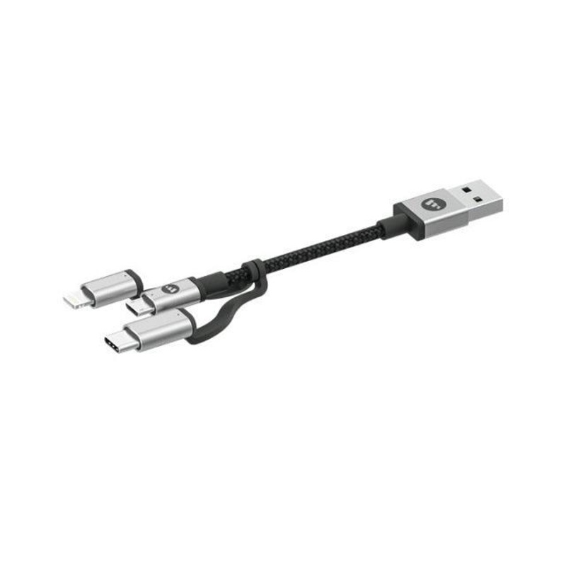 Mophie Tri-Tip Cable  (1m) – Black