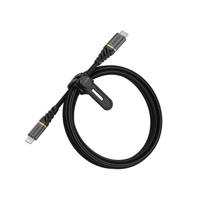 OTTERBOX CABLE TYPE-C 1M PREMIUM GLAMOUR BLACK