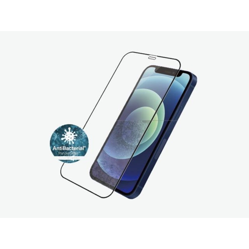 PanzerGlass for iPhone 12 mini – Black – Case Friendly