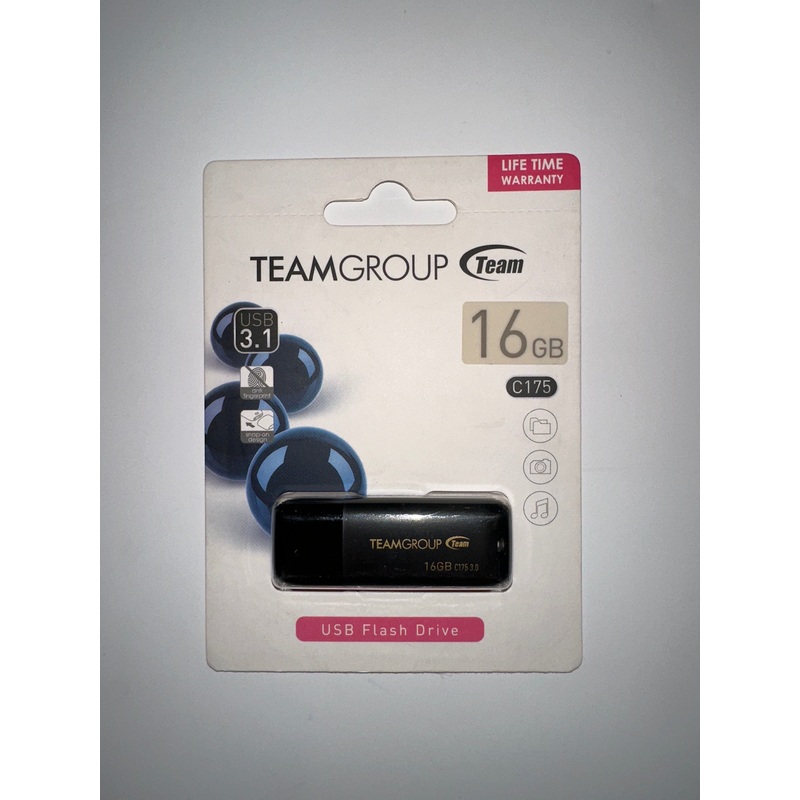 TeamGroup C175 USB 3.1 Flash Drive – 16GB