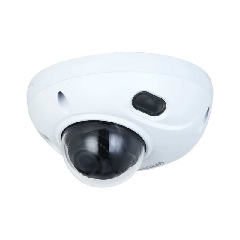 DAHUA 4MP IR Fixed-focal Dome WizSense Network Camera. Supports H.265, 1/3″ CMOS Image Sensor, IP67, WDR, 3D DNR, HLC, BLC, IK10, 12V DC/PoE. Audio Input/Output, Perimeter Protection.