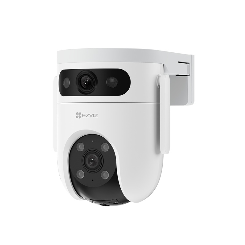 EZVIZ 10MP (3K) Outdoor WiFi Wired with Dual Lens Motorized Pan/Tilt 360 Degree Coverage. Colour Night Vision. AI Human/Vehicle Detection. Auto Tracking. 2-Way Talk. Active Defence. Supports H.265. MiscroSD.