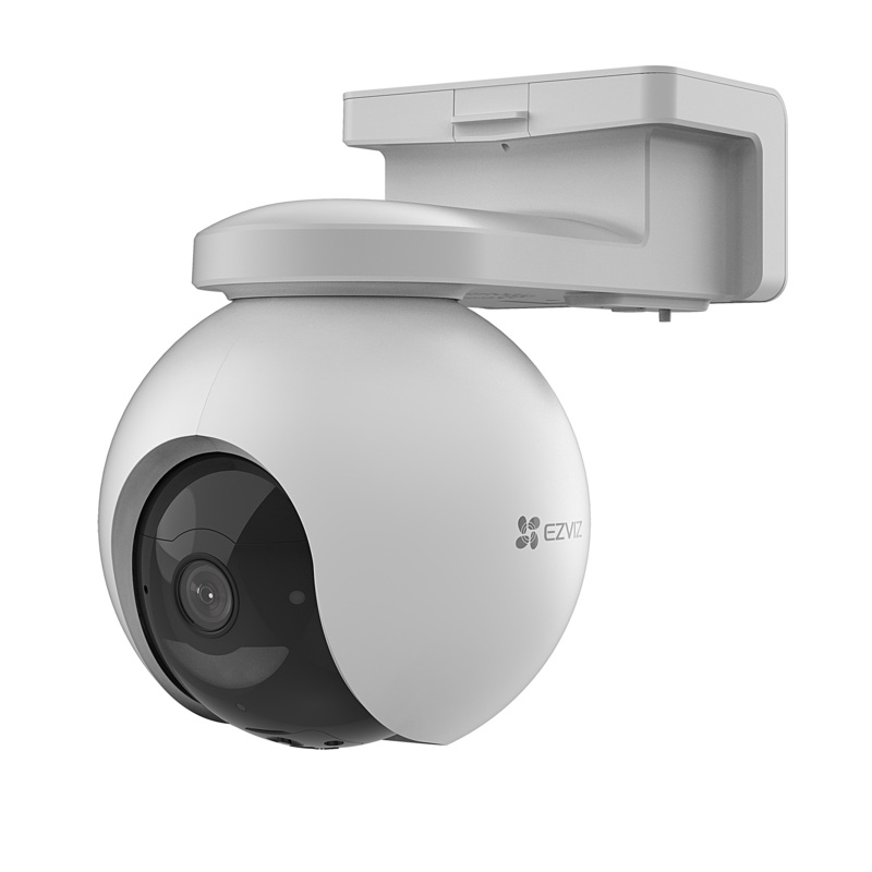 EZVIZ 3MP Outdoor PT 4G Security Battery Camera with 2-Way Talk. 4G Connectivity, 2K Res, Panoramic, Smart Human Detect, Built-in 10400mAh Rechargable Battery, Active Defense, SD Card Slot.
