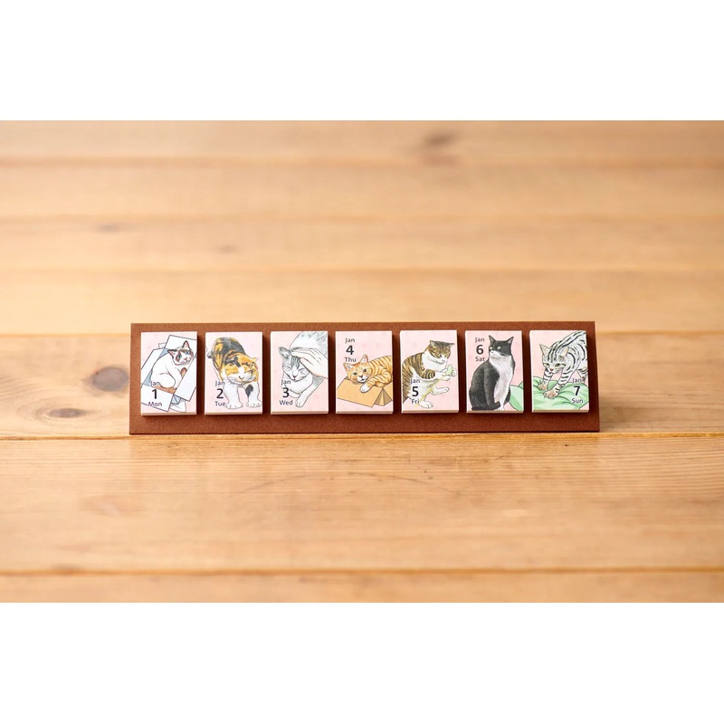Himekuri Sticky Calendar 2024 – Cat