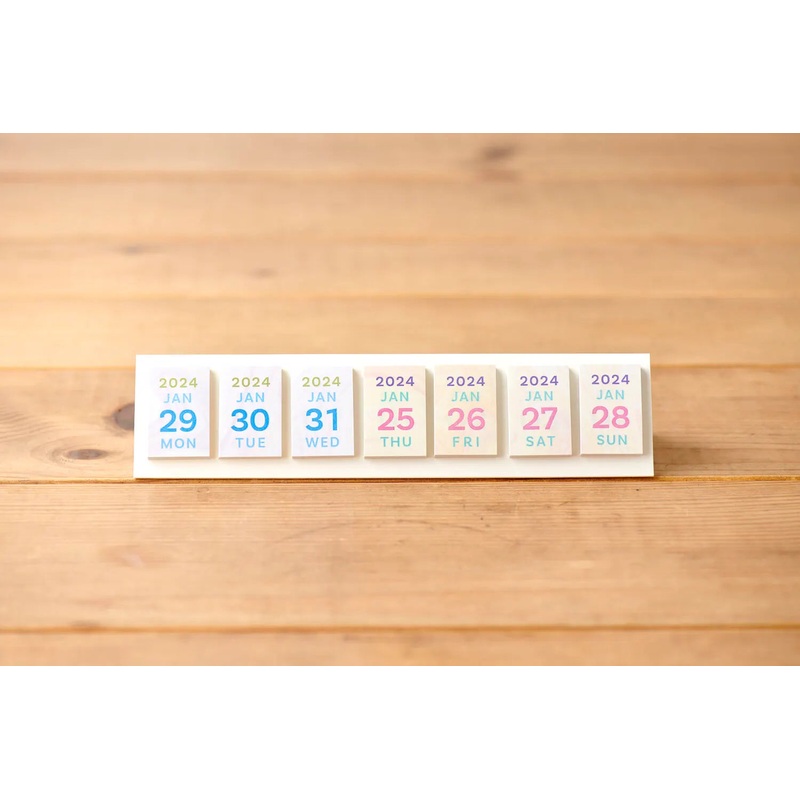 Himekuri Sticky Calendar 2024 – Pastel