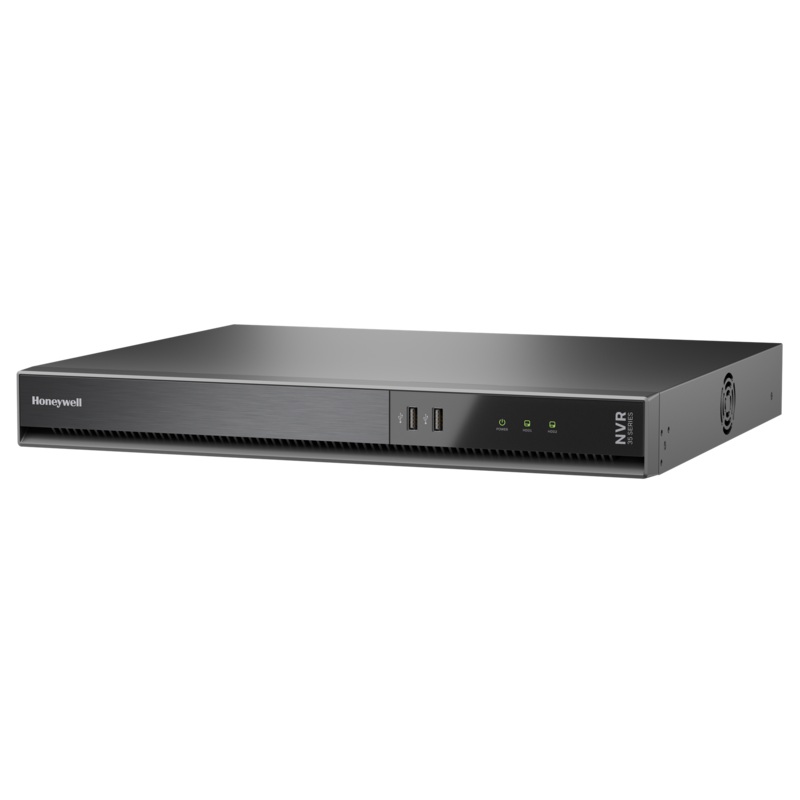 HONEYWELL 35 Series – 16 channel 4K/8MP eNVR with ARM Processor. Smart Codec/H.264/MJPEG Decoding. 16x POE Ports. HDD Up to 10TB. 2x HDD Slots. **No HDD Included** 10-15 Day Lead Time