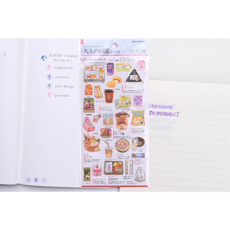 Kamio Illustrated Picture Book Stickers – Convenience Store
