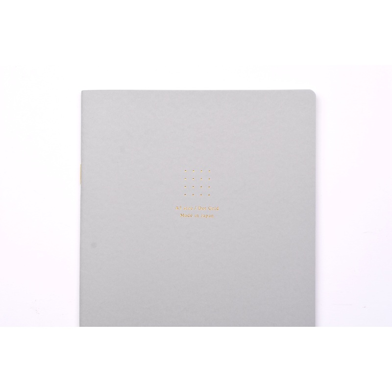 MD Notebook Soft Color – A5 – Dot Grid – Grey