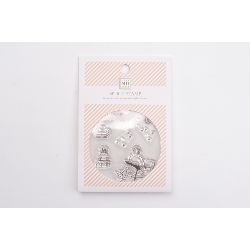 MU Lifestyle My Story Series Clear Stamp Set