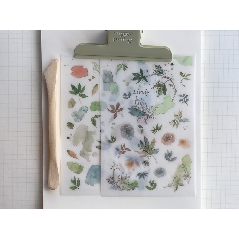 MU Print-On Stickers – Lively – #91