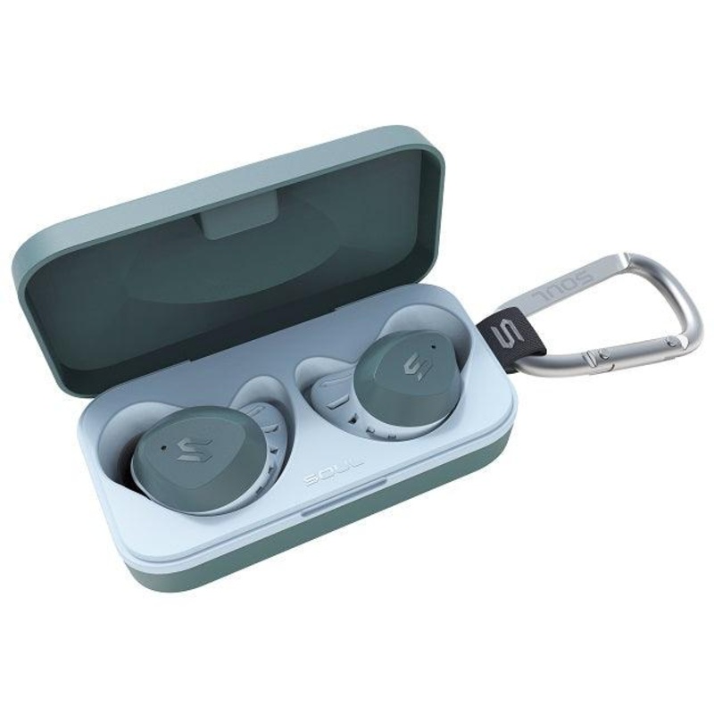 SOUL S-Fit – All-Conditions True Wireless Earphones Green