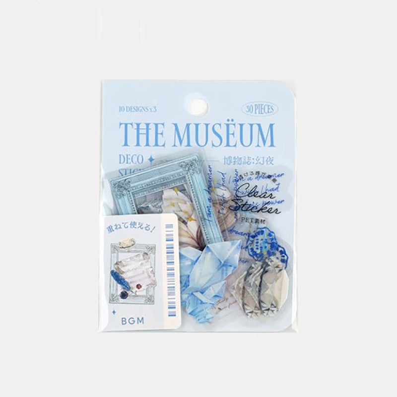 BGM Deco Sticker – Clear Seal – The Museum – Genya