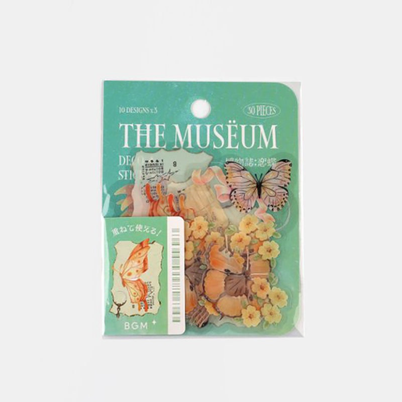 BGM Deco Sticker – Clear Seal – The Museum – Koicho