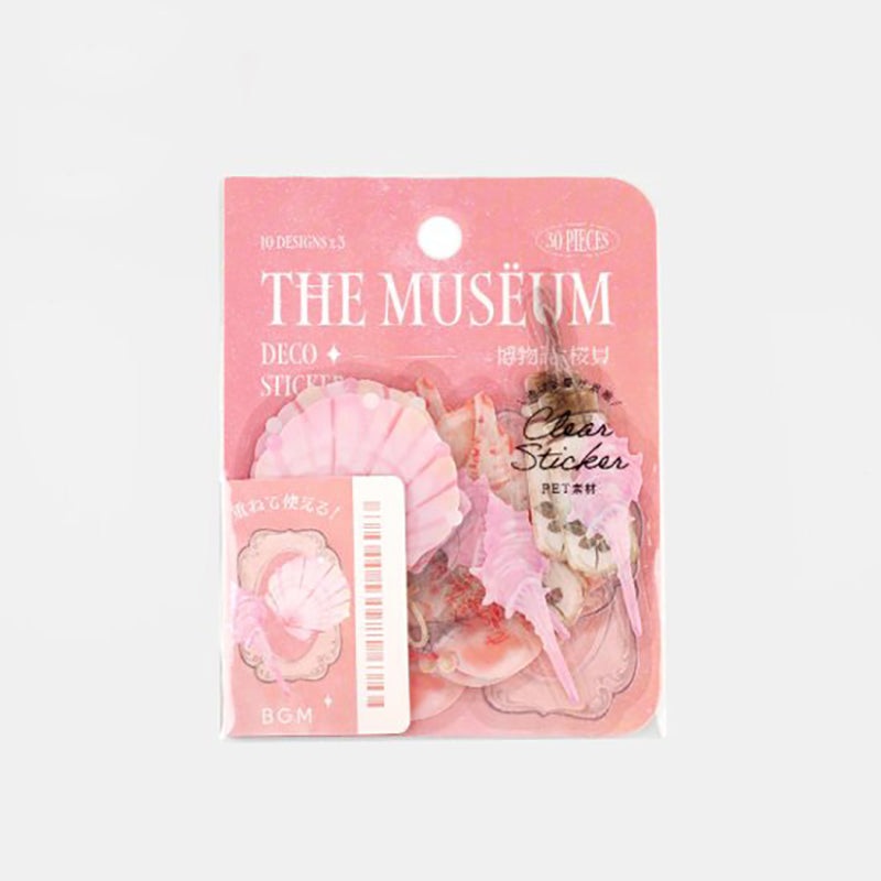 BGM Deco Sticker – Clear Seal – The Museum – Sakuraga