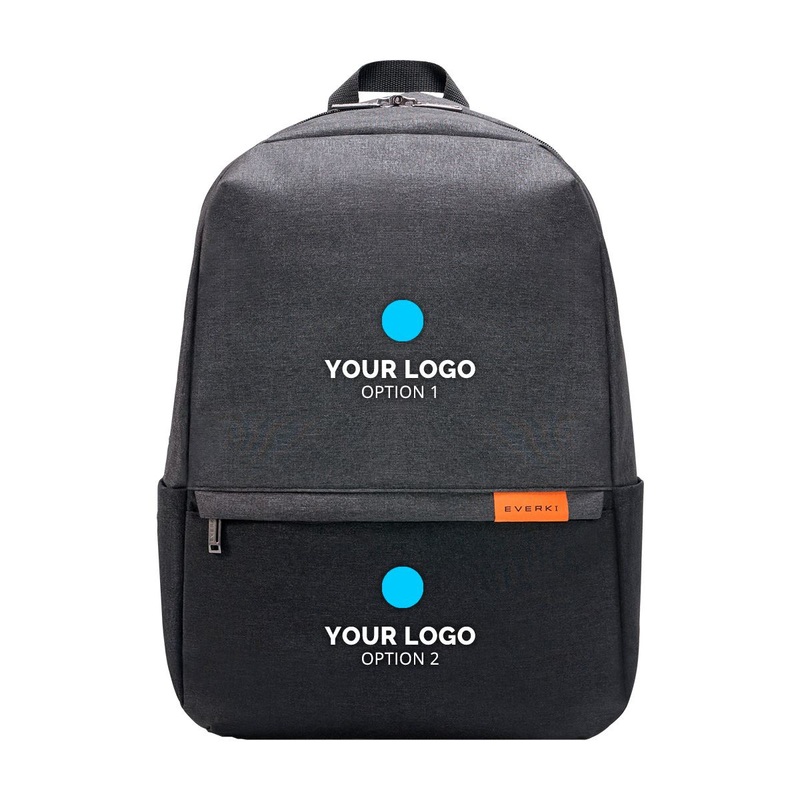 EVERKI Lightweight Laptop Backpack with Embroidered Logo. Dedicated Felt Lining. Felt-lined iPad/Pro/Kindle/Tablet Pocket. Minimum Order QTY – 15pcs