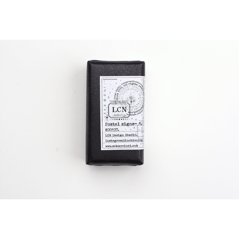 LCN Stationery Rubber Stamp Set – Postal Signs Set 1