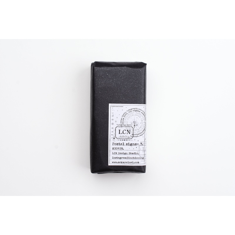 LCN Stationery Rubber Stamp Set – Postal Signs Set 3