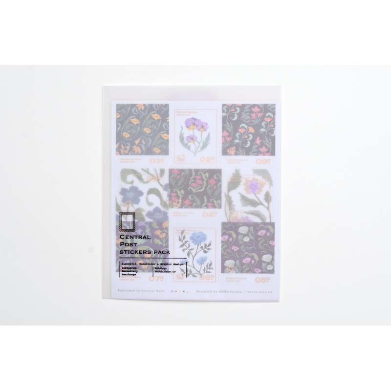 OURS x Koopa – The Wayfarer’s Journal Stamp Stickers