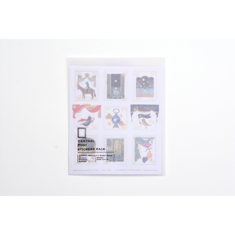 OURS x Koopa – Wayfarer 2 Stamp Stickers
