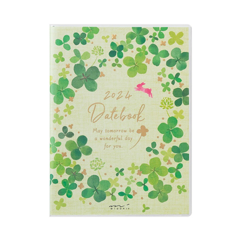 Midori Pocket Diary 2024 – Clover – A6