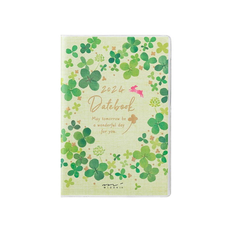 Midori Pocket Diary 2024 – Clover – Mini