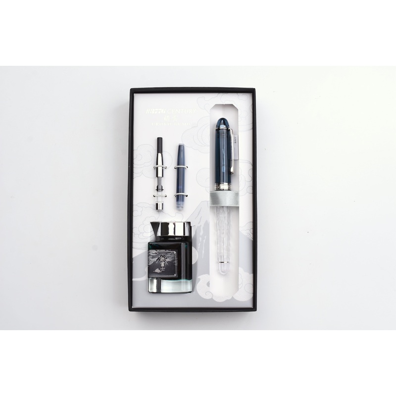 Platinum Century 3776 Fountain Pen – Fuji Unkei – Uroko-Gumo
